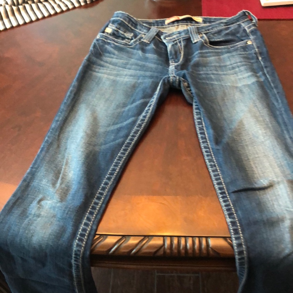 Big Star Casey K Slim Boot Low Rise Jeans